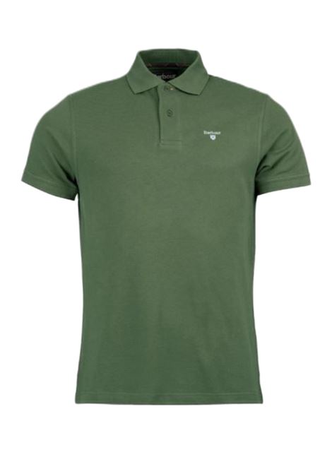 Piqué polo shirt with inserts BARBOUR |  | MML0012OL72