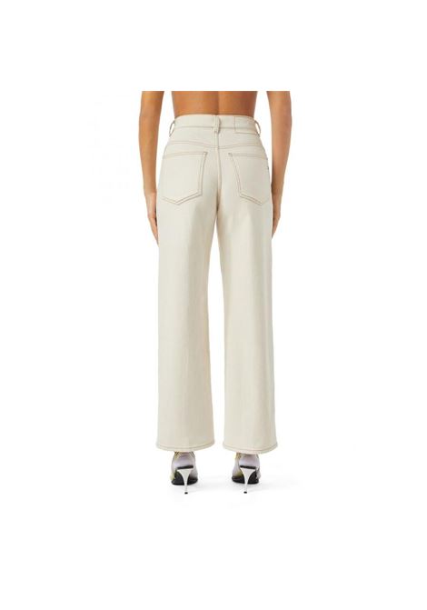 Jeans flared bianchi in cotone organico stretch DIESEL | Jeans | A03628-09B94100