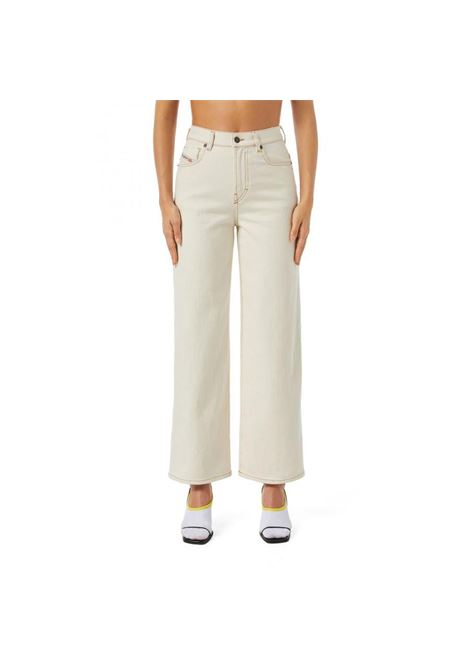 Jeans flared bianchi in cotone organico stretch DIESEL | Jeans | A03628-09B94100