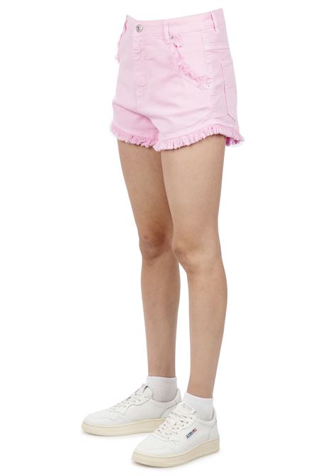 Shorts in Denim con Frange GRIFONI | Shorts | GJ242021/92834
