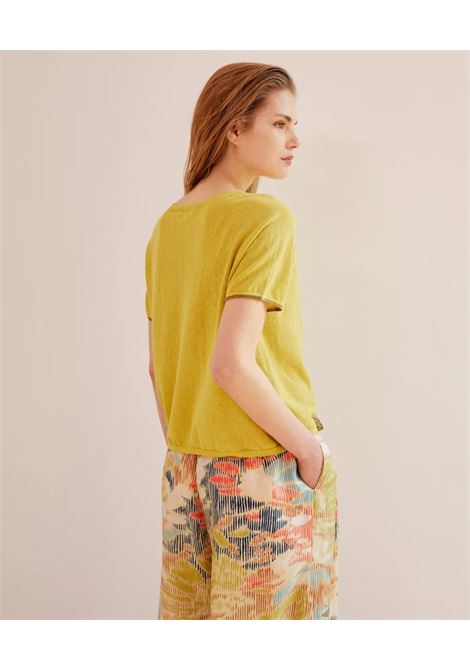 Maglia annie in lino MOMONI | Maglieria | MOKN0120230