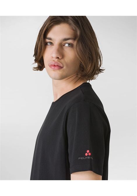 Sorbus n - T-shirt with small logo on sleeve PEUTEREY |  | PEU4299NER