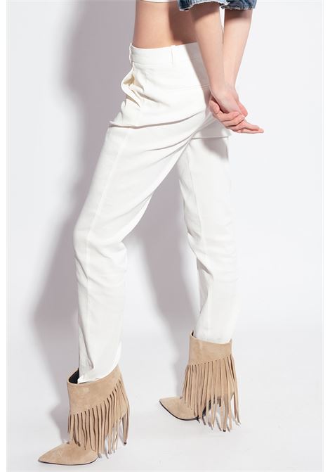 Stretch linen cigarette-fit pants PINKO |  | 100155-A0IMZ15