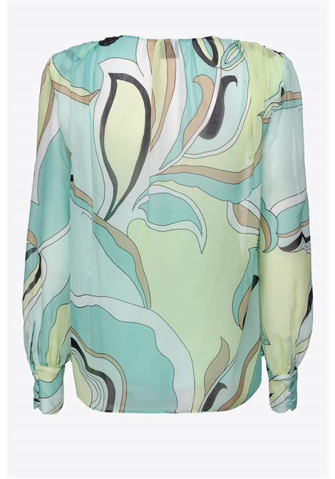 Bud print voile blouse PINKO |  | 100399-A0H9SC3