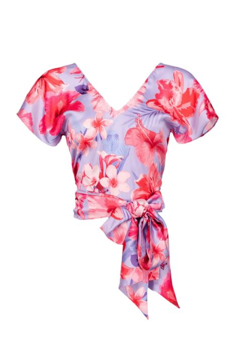 Pinko Daredevil V-neck Top PINKO |  | 100758-A0M8YNB