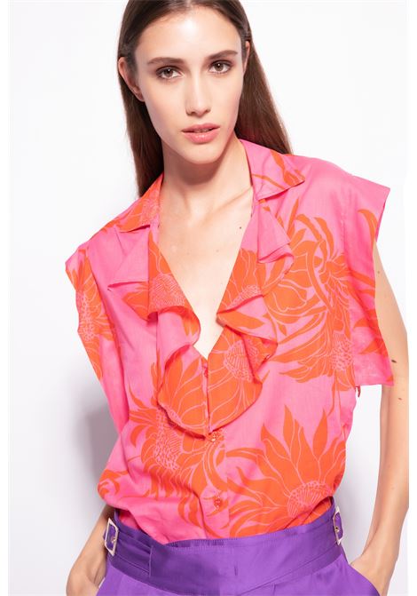 Macroflower print blouse PINKO |  | 100850-A0NQNR1