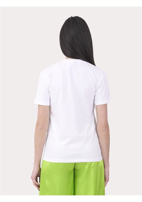 T-shirt scollata a V in jersey di cotone SEMICOUTURE | T-shirt | Y3SJ04A01