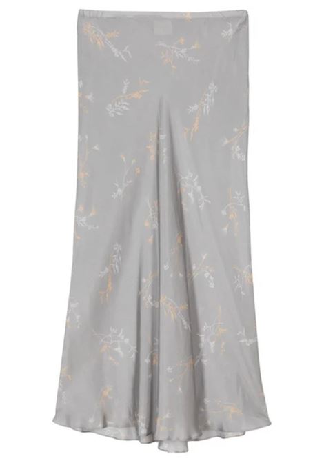 Gonna ALYSI Floral in Seta: Eleganza Floreale dall'Italia ALYSI | Gonne | 104009P4016CEN