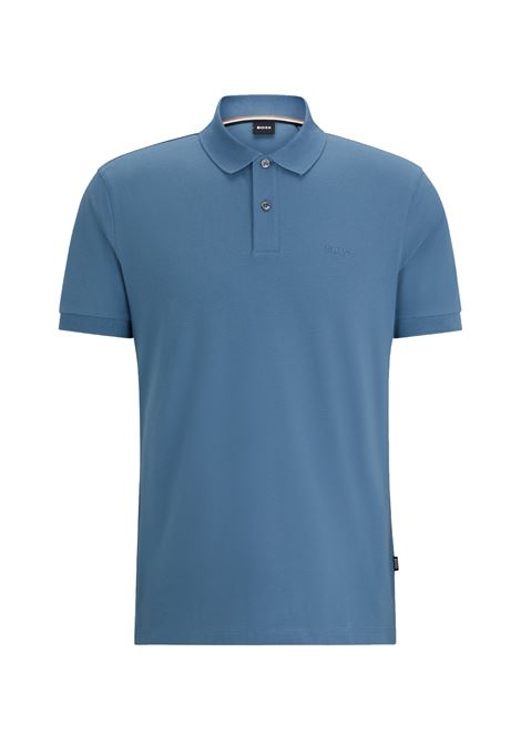 Polo in cotone biologico con logo ricamato BOSS | Polo | 50468301459