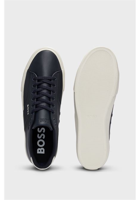Sneakers sportive BOSS con suola preformata in gomma e dettagli colorati BOSS | Sneakers | 50517289401