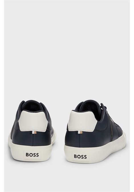 Sneakers sportive BOSS con suola preformata in gomma e dettagli colorati BOSS | Sneakers | 50517289401