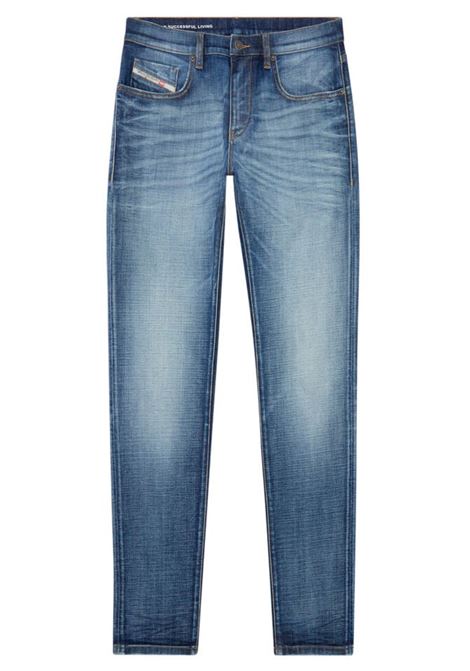 Jeans Slim D-Strukt 0dqae: Stile Pulito e Dettagli Distintivi - 2019 d-strukt DIESEL | Jeans | A035580DQAE01