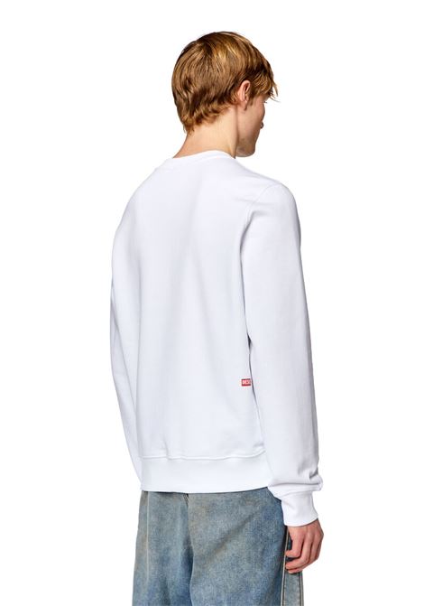 Diesel S-Ginn-N1 Sweatshirt with Photographic Logo Print: Style and Comfort DIESEL |  | A122850IEAX100