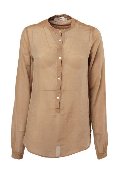 Camicia Coreana in Mussola: Semplice Eleganza con un Toque di Raffinatezza di Jucca JUCCA | Camicie | 3912048/24837