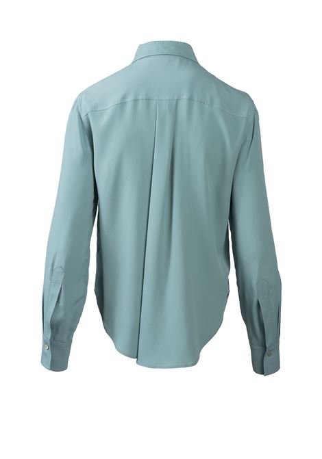 Camicia Jucca in acetato e seta colorazione opale, maniche lunghe, colletto classico a camicia JUCCA | Camicie | 3952003/071212