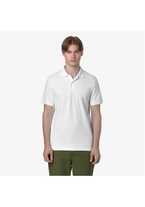 Polo AMEDEE PIQUE Bianco K-WAY | Polo | K5127BW001