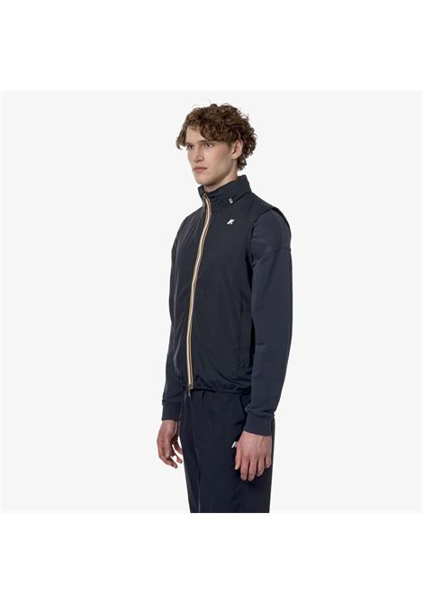Valen stretch dot Blue depth K-WAY | Giubbini | K5127SWK89