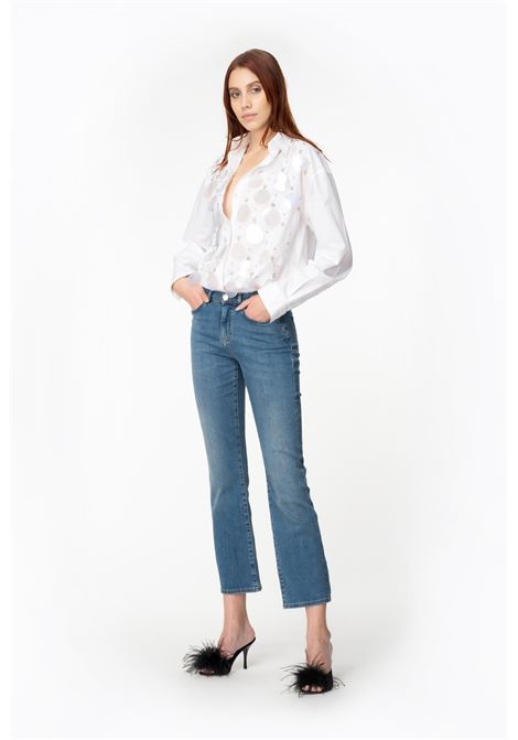 Jeans bootcut denim stretch boom - Brenda Bootcut PINKO | Jeans | 100172-A1MPPJU