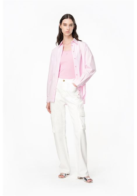 Camicia in popeline 100% cotone PINKO dal taglio classico e volume oversize PINKO |  | 100233-A19UN78