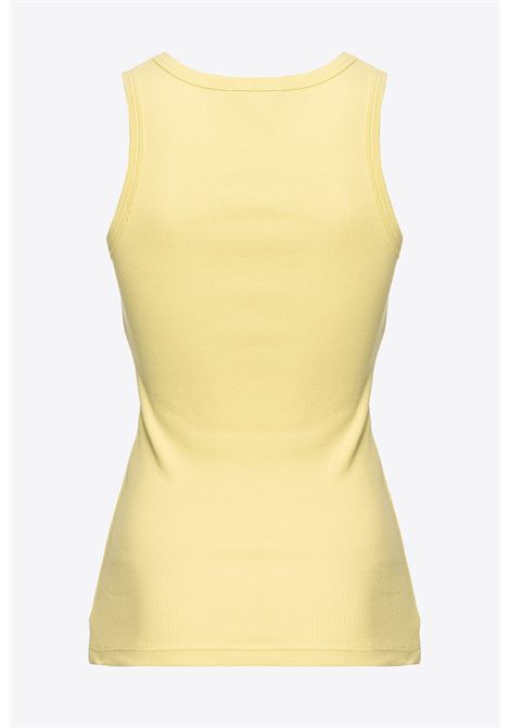 Tank top embroidery love birds - Calculator PINKO |  | 100807-A0PUH23