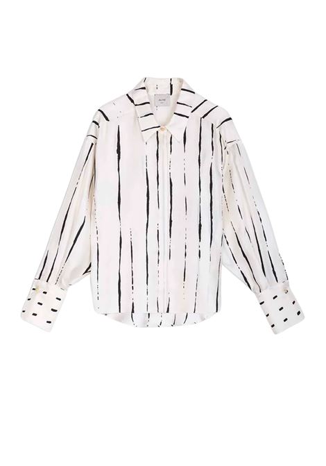 ALYSI - CAMICIA LINEE E PUNTI BOXY ALYSI |  | 105239P5012LI-LT