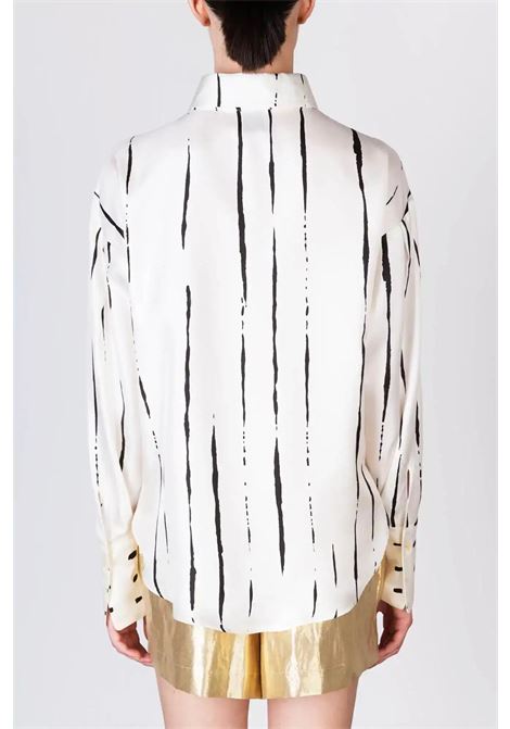 CAMICIA LINES & DOTS BOXY ALYSI | Camicie | 105239P5012LI-LT