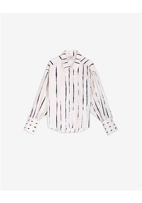 CAMICIA LINES & DOTS BOXY ALYSI | Camicie | 105239P5012LI-LT