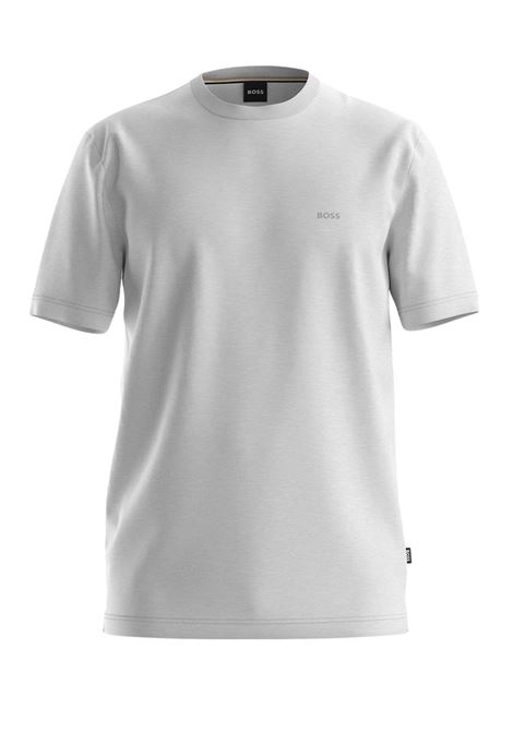BOSS - Cotton jersey T-shirt with logo BOSS |  | 50468347072