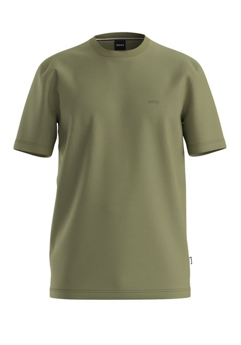 BOSS - Cotton jersey T-shirt with logo BOSS |  | 50468347311