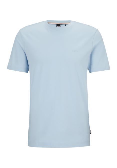 BOSS - Cotton jersey T-shirt with logo BOSS |  | 50468347450