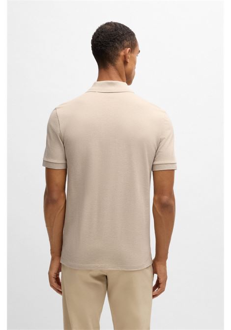 Polo Pallas in piqué di cotone con logo BOSS | Polo | 50468362290