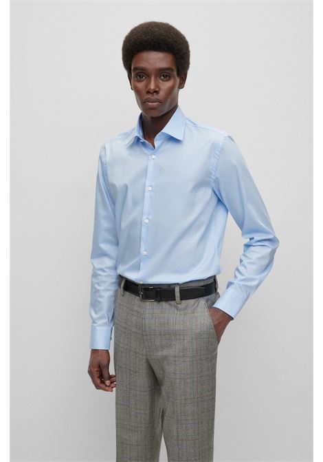 Camicia slim fit in popeline di cotone facile da stirare - NOS BOSS | Camicie | 50479922450