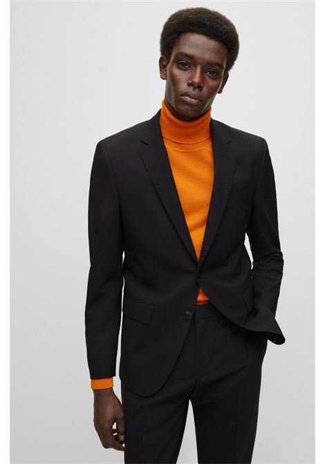 Giacca slim fit in lana vergine elasticizzata - ONE BOSS | Giacche | 50479994001