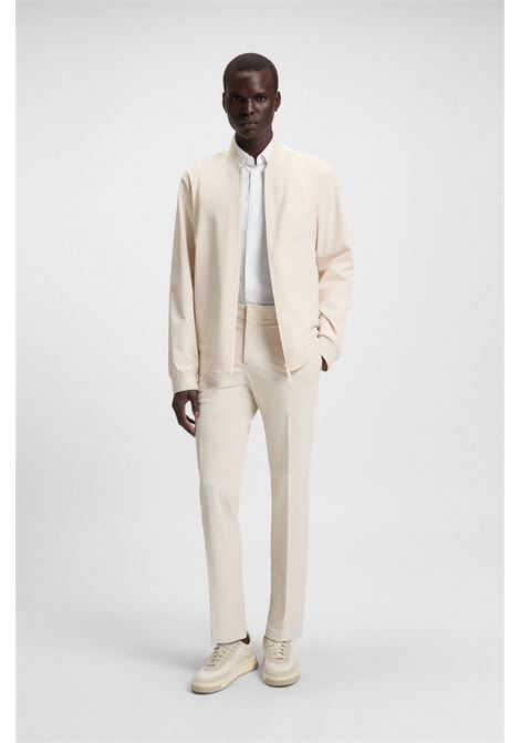 BOSS - Slim fit shirt in high performance stretch jersey. BOSS |  | 50503554100