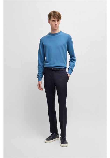 BOSS - Cotton sweater with embroidered logo BOSS |  | 50506023459