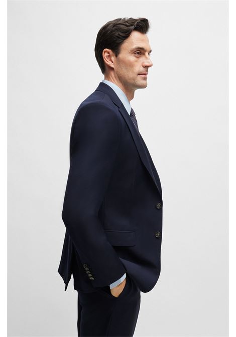 Giacca Slim Fit in Lana Vergine Elasticizzata BOSS | Giacche | 50509899410