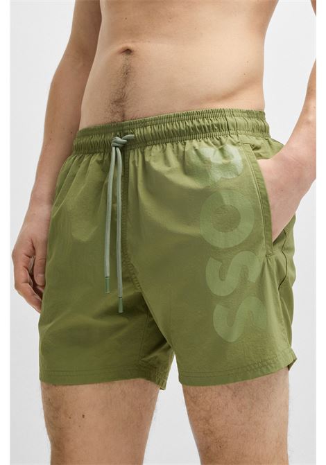 BOSS - Quick-drying fabric swim boxers with contrasting logo BOSS |  | 50514502311