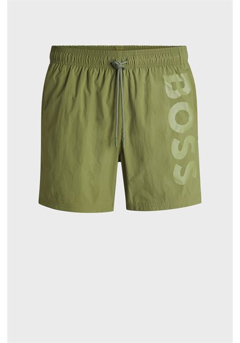 BOSS - Quick-drying fabric swim boxers with contrasting logo BOSS |  | 50514502311