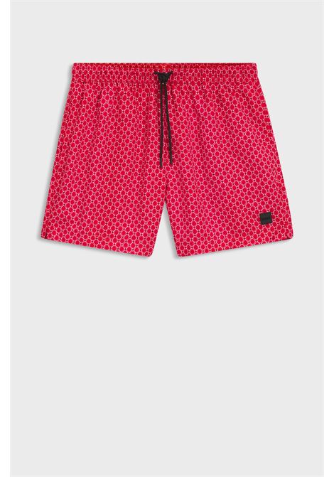 BOSS -Beach boxer shorts with all-over print and drawstring BOSS |  | 50518968610