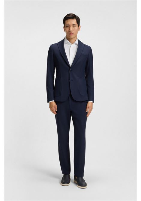 Camicia slim fit in jersey di piqué di cotone BOSS | Camicie | 50527675100