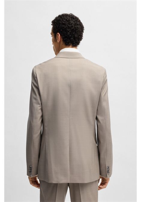 BOSS - Slim Fit Virgin Wool Suit with Micromotif BOSS |  | 50534889275