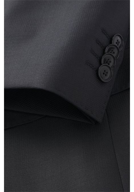 BOSS - Slim fit wool-blend dress with micro pattern BOSS |  | 50534913001
