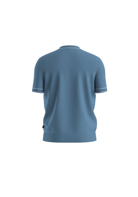 BOSS - Linen-blend sweatshirt with piping BOSS |  | 50537639459