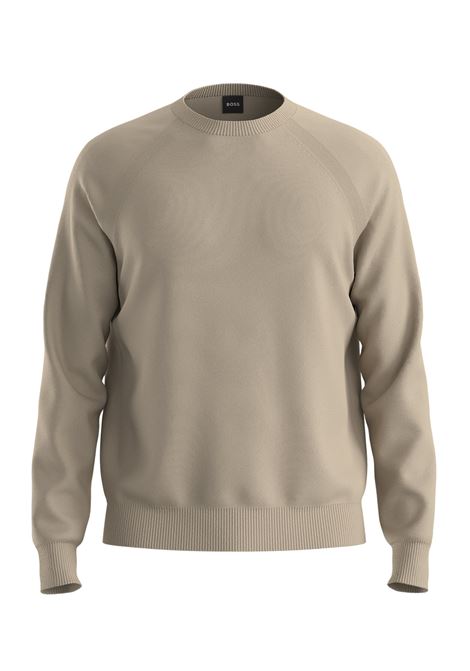 BOSS - P-Jinolino pattern long-sleeved sweater BOSS |  | 50537659275