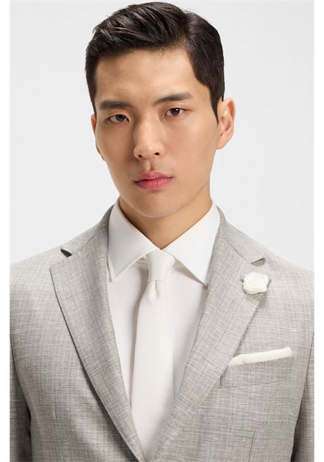 BOSS - Slim fit blazer in micro patterned fabric. BOSS |  | 50540724275