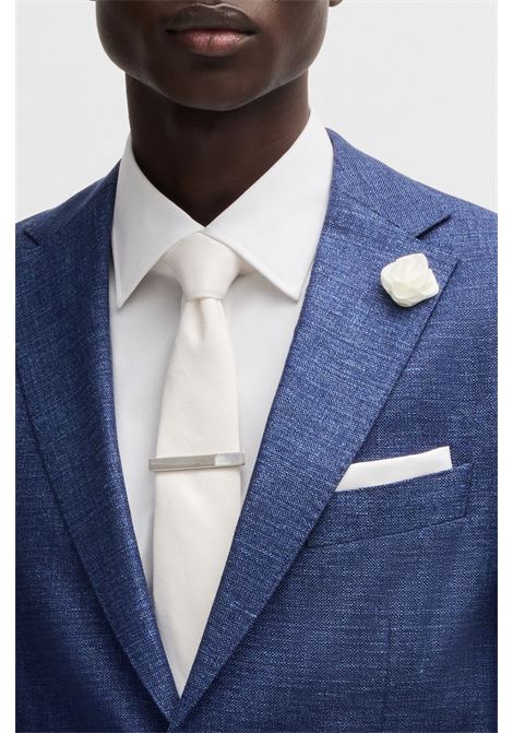 BOSS - Slim fit blazer in micro patterned fabric. BOSS |  | 50540724404