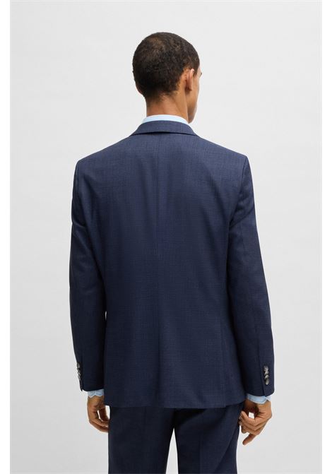 Abito tre pezzi regular fit in lana elasticizzata BOSS | Abiti | 50540768404
