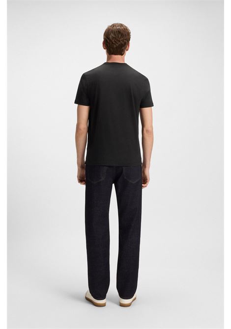 BOSS - BECKHAM x BOSS mercerized cotton T-shirt BOSS |  | 50549230001