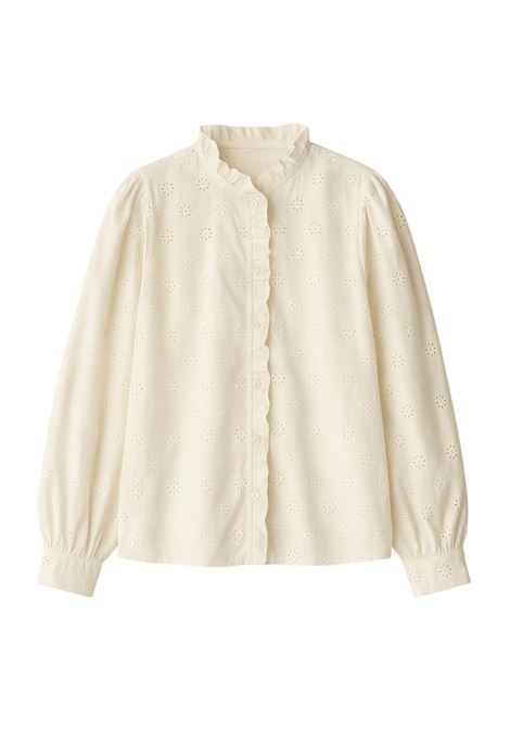 DES PETIT HAUTS - Blouse Satine Ecru Des Petits Hauts |  | 1E250486ECRU