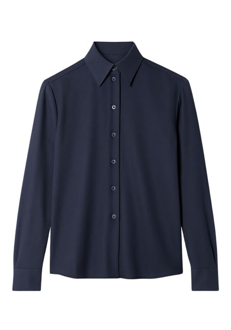 Camicia Donna Navy con Colletto Classico e Manica Lunga  Grifoni GRIFONI | Camicie | 220017/7582